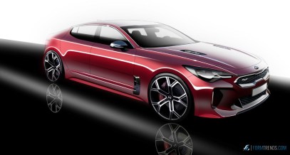 Kia Stinger sketch