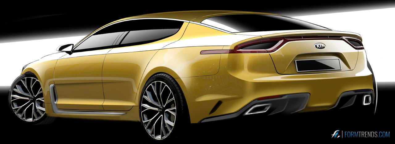 Kia Stinger sketch