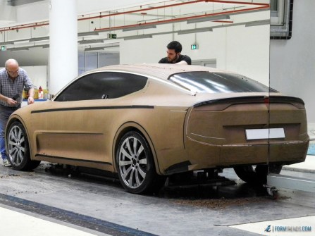 Kia Stinger clay model development