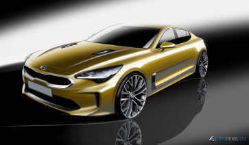 Kia Stinger sketch