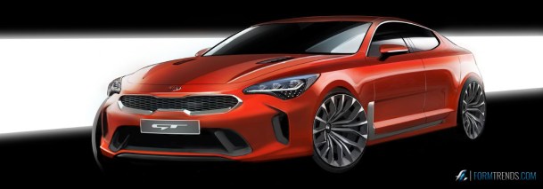 Kia Stinger sketch