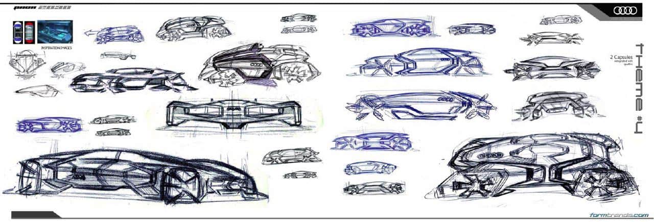 Audi Konzept Paon 2030 by Lucia Lee