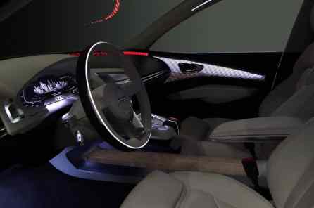 Audi Matrix OLED interior lights