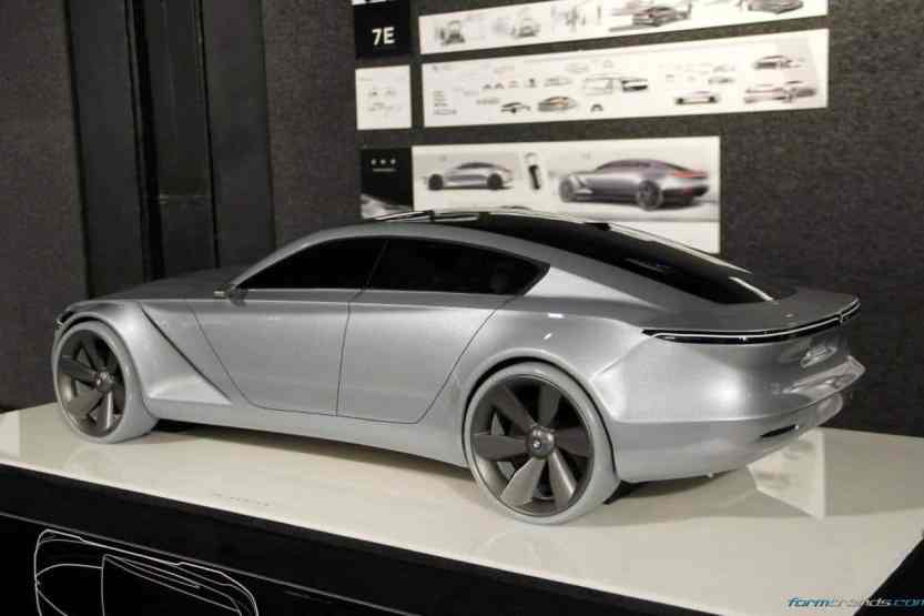 BMW 7E concept model by Nicolai Urban