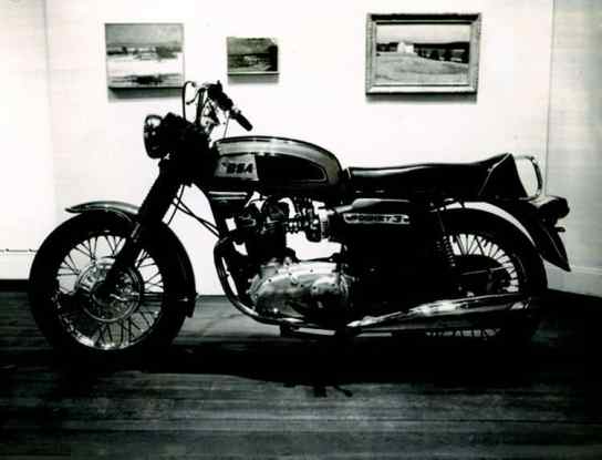 Bryon Fitzpatrick was praised for his design of the BSA Rocket III motorcycle