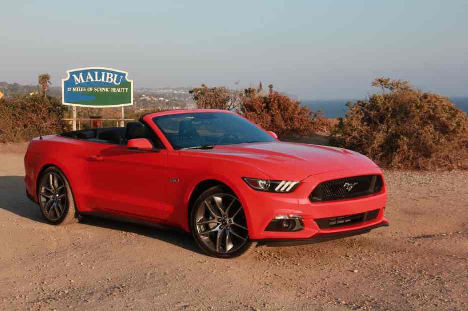 Ford Mustang GT Convertible (2016)