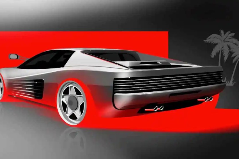 Ferrari Testarossa © Niels van Roij | Form Trends