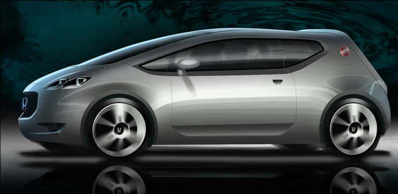 Honda Fuhen concept rendering by Paul Snyder