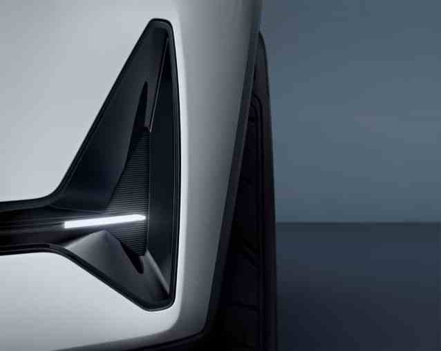 Volvo Concept 40.2 front fascia detail