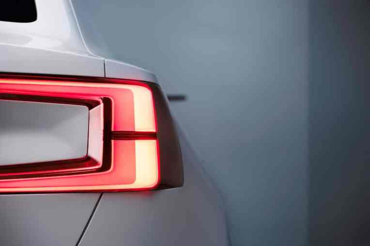 Volvo Concept 40.2 rear lamp detail